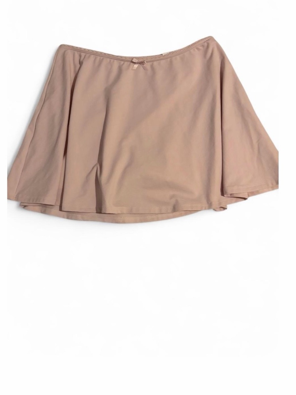 wild fable Light Pink Circle Skirt with Bow Detail